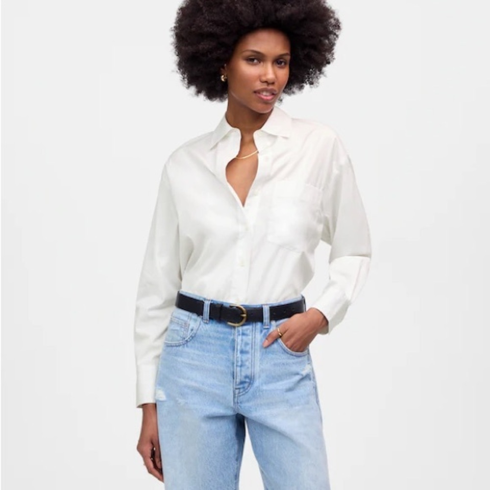 Oversized Button-Up Shirt